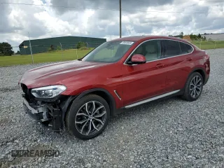 2019 BMW X4 xDrive30i with VIN 5UXUJ3C53KLG57742, listed as a Copart auction lot 59849855 with 27,589 mi miles and Salvage title. Bid and sale history available at DreamBid. Image 1.