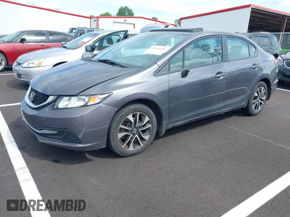 2015 Honda Civic EX with VIN 19XFB2F89FE048965, listed as a IAAI auction lot 42060440 with 149,475 mi miles and . Bid and sale history available at carsss.com. Image 17.