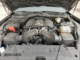 2024 Ford Mustang GT with VIN 1FA6P8CF8R5420289, listed as a Copart auction lot 49837415 with 19,636 mi miles and Salvage title. Bid and sale history available at DreamBid. Image 11.
