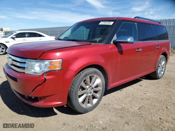 2012 Ford Flex Limited with VIN 2FMGK5DC1CBD14961, listed as a Copart auction lot 47304595 with 110,026 mi miles and Salvage Title. Bid and sale history available at carsss.com. Image 1.