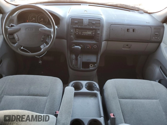 2005 Kia Sedona LX with VIN KNDUP132756719508, listed as a Copart auction lot 78007944 with 152,134 mi miles and Salvage Title. Bid and sale history available at carsss.com. Image 8.