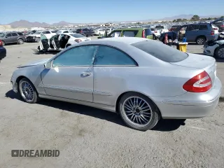 2003 Mercedes-Benz CLK 320 with VIN WDBTJ65J43F018421, listed as a Copart auction lot 77991554 with 198,225 mi miles and Salvage Title. Bid and sale history available at DreamBid. Image 2.