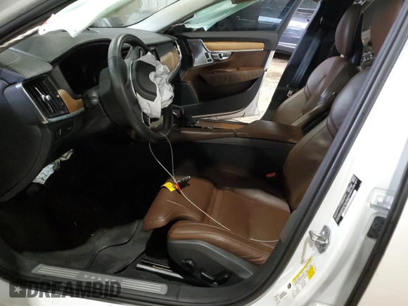 2019 Volvo S90 Inscription with VIN LVYA22ML6KP081135, listed as a Copart auction lot 53483454 with 99,353 mi miles and Salvage Title. Bid and sale history available at carsss.com. Image 7.