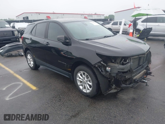 2020 Chevrolet Equinox LS with VIN 2GNAXHEVXL6282184, listed as a IAAI auction lot 42102233 with 56,968 mi miles and . Bid and sale history available at DreamBid. Image 1.