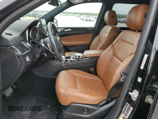2017 Mercedes-Benz GLS 450 with VIN 4JGDF6EE6HA987647, listed as a Copart auction lot 53255364 with 73,641 mi miles and Salvage Title. Bid and sale history available at DreamBid. Image 7.