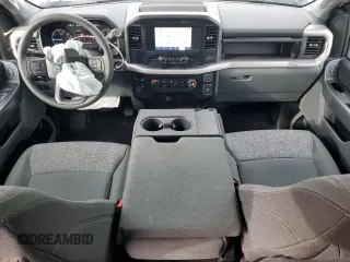 2023 Ford F-150 XL with VIN 1FTEW1EP3PFC53689, listed as a Copart auction lot 51655475 with 17,681 mi miles and Salvage title. Bid and sale history available at DreamBid. Image 8.
