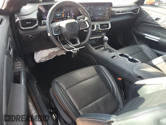 2024 Ford Mustang GT Premium с VIN 1FAGP8FF0R5119676, выставлен на аукционе Copart как лот 80442334 с пробегом 10 094 миль миль и Списание • Salvage title. История ставок и продаж доступна на DreamBid. Изображение 8.