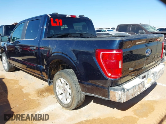 2023 Ford F-150 XL with VIN 1FTEW1C81PKE14835, listed as a IAAI auction lot 41502717 with 47,969 mi miles and . Bid and sale history available at DreamBid. Image 3.