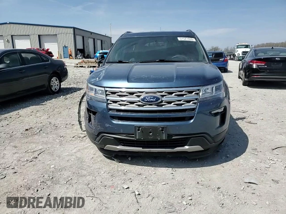 2018 Ford Explorer XLT with VIN 1FM5K7D8XJGB89107, listed as a Copart auction lot 51527655 with 54,724 mi miles and Salvage Title. Bid and sale history available at DreamBid. Image 12.