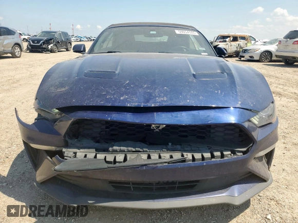 2018 Ford Mustang EcoBoost Premium with VIN 1FATP8UH3J5123986, listed as a Copart auction lot 59054595 with 125,280 mi miles and Salvage title. Bid and sale history available at DreamBid. Image 5.
