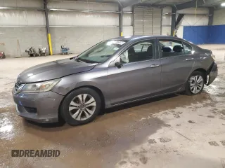 2014 Honda Accord LX z VIN 1HGCR2F32EA165180, wystawiony jako Copart lot #51771385 z przebiegiem 66 689 mil mil oraz Czysty tytuł • Clean title. Historia ofert i sprzedaży dostępna na DreamBid. Obrazek 1.