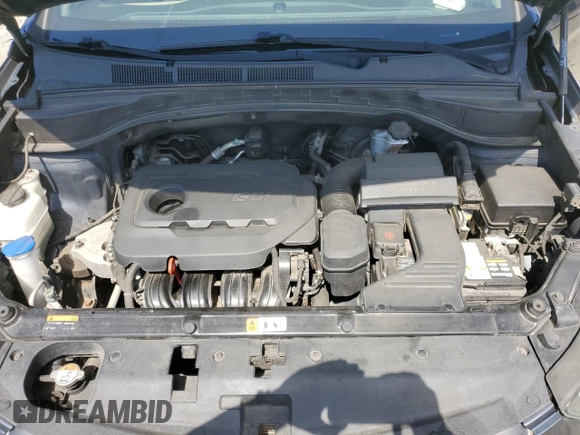 2017 Hyundai Santa Fe 2.4L z VIN 5NMZUDLB7HH028678, wystawiony jako Copart lot #57557855 z przebiegiem 102 049 mil mil oraz Szkoda całkowita • Salvage title. Historia ofert i sprzedaży dostępna na DreamBid. Obrazek 12.