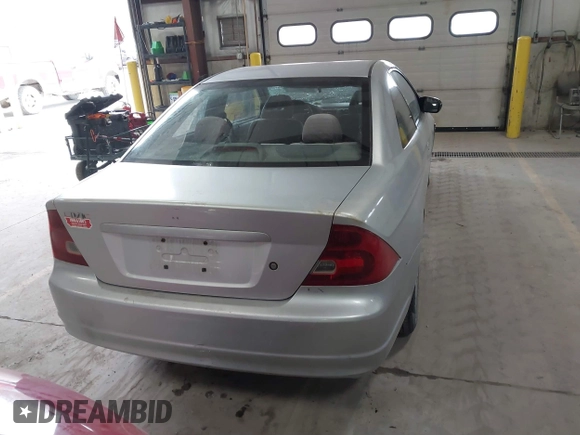 2003 Honda Civic LX with VIN 1HGEM22503L014323, listed as a IAAI auction lot 41505901 with 157,969 mi miles. Bid and sale history available at carsss.com. Image 16.