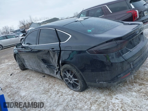 2013 Ford Fusion SE Hybrid with VIN 3FA6P0LU0DR176353, listed as a IAAI auction lot 41591238 with 190,717 mi miles. Bid and sale history available at carsss.com. Image 14.