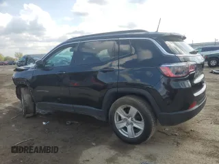 2022 Jeep Compass Altitude with VIN 3C4NJCBB6NT139076, listed as a Copart auction lot 72221504 with Not provided miles and Salvage title. Bid and sale history available at DreamBid. Image 2.