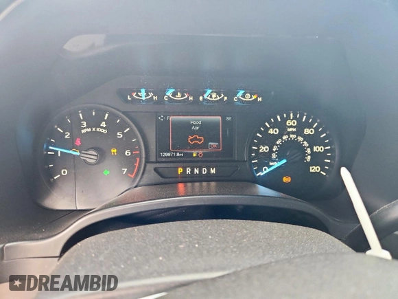 2018 Ford F-150 XL with VIN 1FTEW1E57JFC39493, listed as a Copart auction lot 61781395 with 129,871 mi miles and Salvage title. Bid and sale history available at DreamBid. Image 9.