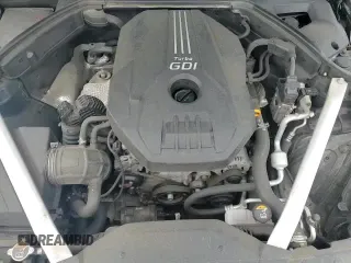 2021 Genesis G70 2.0T with VIN KMTG64LA8MU075280, listed as a Copart auction lot 61534315 with 57,858 mi miles and Salvage title. Bid and sale history available at DreamBid. Image 13.
