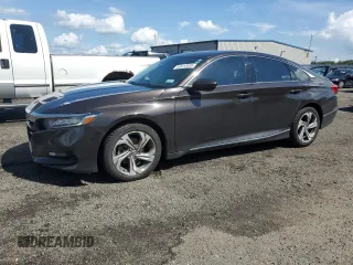 2018 Honda Accord EX with VIN 1HGCV1F49JA142150, listed as a Copart auction lot 63412635 with 142,175 mi miles and Salvage title. Bid and sale history available at DreamBid. Image 1.