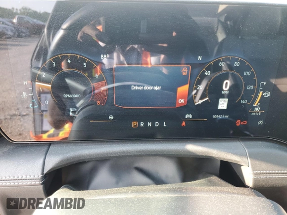 2024 Ford Mustang EcoBoost with VIN 1FA6P8TH1R5132860, listed as a Copart auction lot 52870255 with 10,942 mi miles and Salvage Title. Bid and sale history available at DreamBid. Image 9.