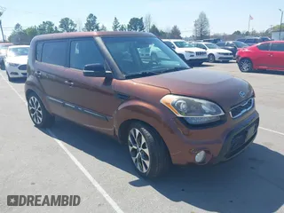 2012 Kia Soul + with VIN KNDJT2A62C7433969, listed as a IAAI auction lot 41921060 with 142,964 mi miles. Bid and sale history available at carsss.com. Image 1.