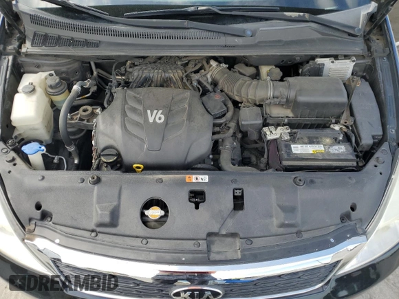 2011 Kia Sedona EX with VIN KNDMH4C7XB6393046, listed as a Copart auction lot 53844675 with 139,087 mi miles and Salvage Title. Bid and sale history available at DreamBid. Image 12.
