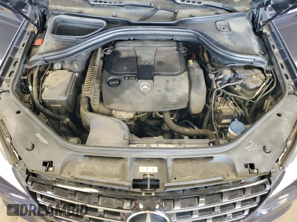 2012 Mercedes-Benz M 350 with VIN 4JGDA5HB4CA022711, listed as a Copart auction lot 56495635 with 99,461 mi miles and Salvage title. Bid and sale history available at DreamBid. Image 12.