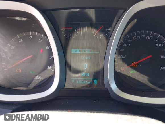 2014 Chevrolet Equinox LT with VIN 1GNALBEK5EZ112031, listed as a IAAI auction lot 42131686 with 158,942 mi miles. Bid and sale history available at carsss.com. Image 7.