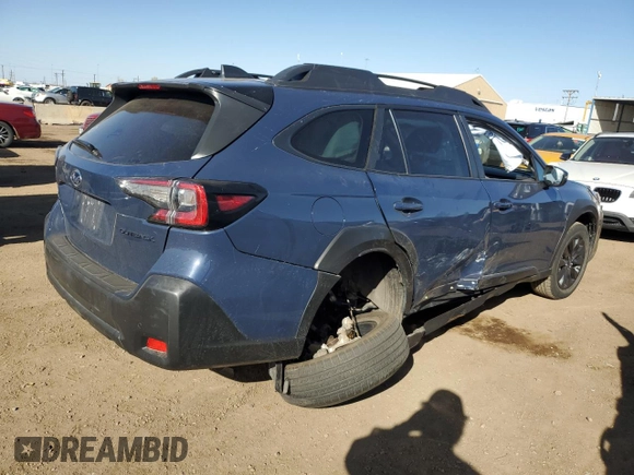 2024 Subaru Outback Onyx with VIN 4S4BTALC5R3153461, listed as a Copart auction lot 52236535 with 27,002 mi miles and Salvage title. Bid and sale history available at DreamBid. Image 3.