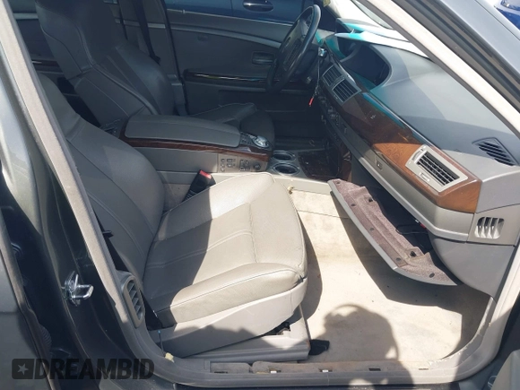 2005 BMW 7 Series with VIN WBAGL63515DP74478, listed as a IAAI auction lot 41801754 with 132,789 mi miles and . Bid and sale history available at DreamBid. Image 5.
