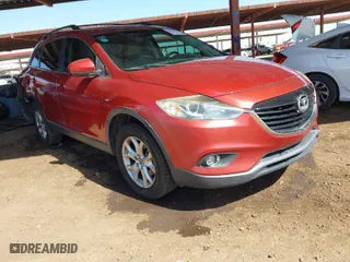 2014 Mazda CX-9 Touring with VIN JM3TB2CV5E0444144, listed as a IAAI auction lot 41892186 with 177,653 mi miles. Bid and sale history available at carsss.com. Image 1.