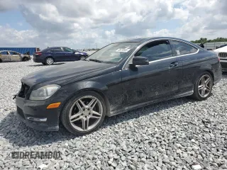 2013 Mercedes-Benz C 250 with VIN WDDGJ4HB7DG039616, listed as a Copart auction lot 55070365 with Not Provided miles and Salvage Title. Bid and sale history available at DreamBid. Image 1.