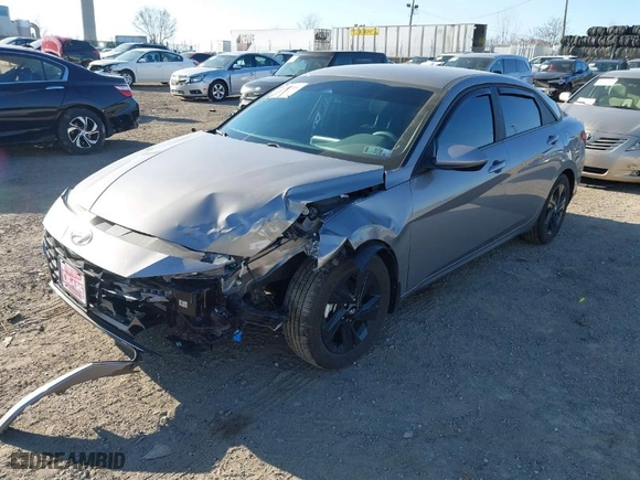 2023 Hyundai Elantra SEL with VIN KMHLM4AG9PU566192, listed as a IAAI auction lot 41763506 with 17,813 mi miles. Bid and sale history available at carsss.com. Image 18.