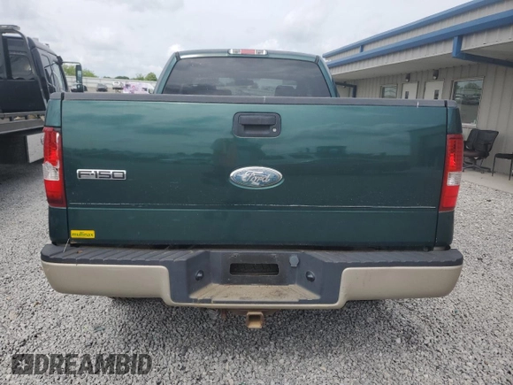 2007 Ford F-150 XL with VIN 1FTPX12V07FA66063, listed as a Copart auction lot 55401245 with 191,104 mi miles and Salvage title. Bid and sale history available at DreamBid. Image 6.