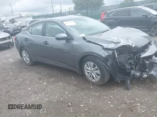 2024 Nissan Sentra S with VIN 3N1AB8BV4RY293283, listed as a IAAI auction lot 42445526 with 16,187 mi miles and . Bid and sale history available at DreamBid. Image 1.