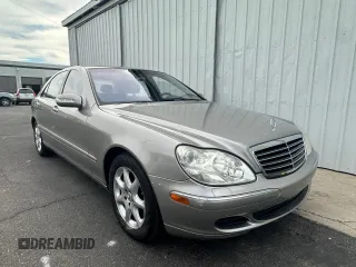 2006 Mercedes-Benz S 430 with VIN WDBNG83J36A466740, listed as a Copart auction lot 49663435 with 130,387 mi miles and Clean Title. Bid and sale history available at carsss.com. Image 1.
