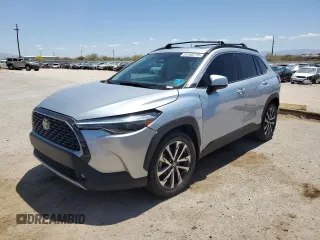 2024 Toyota Corolla Cross XLE с VIN 7MUDAAAG1RV083793, выставлен на аукционе Copart как лот 55105775 с пробегом 55 388 миль миль и Списание • Salvage title. История ставок и продаж доступна на DreamBid. Изображение 1.
