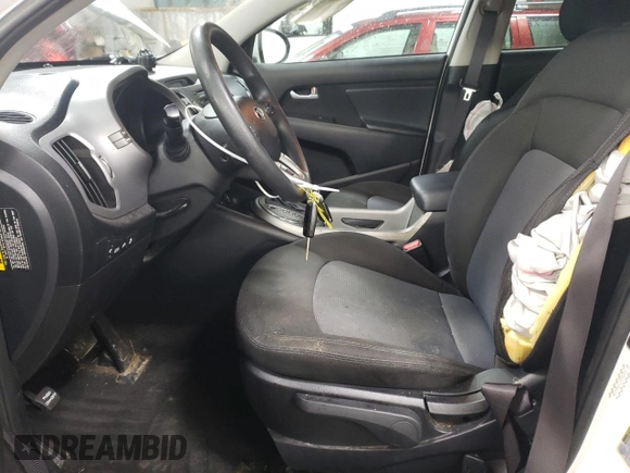 2016 Kia Sportage LX with VIN KNDPBCAC7G7848784, listed as a Copart auction lot 87183724 with 115,396 mi miles and Salvage Title. Bid and sale history available at carsss.com. Image 7.