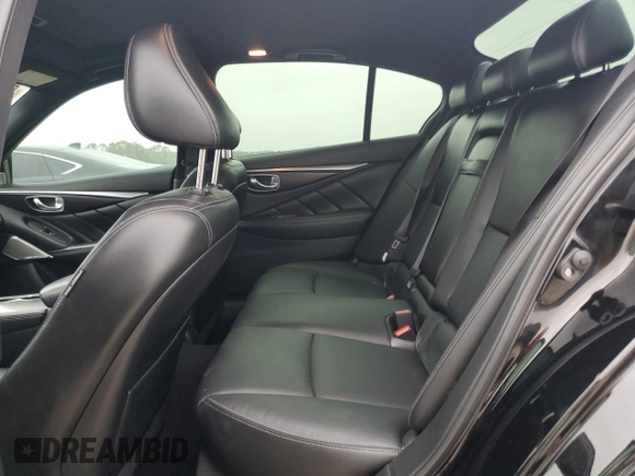 2021 Infiniti Q50 Sensory with VIN JN1EV7CP7MM700320, listed as a Copart auction lot 51660065 with 32,886 mi miles and Salvage title. Bid and sale history available at DreamBid. Image 11.