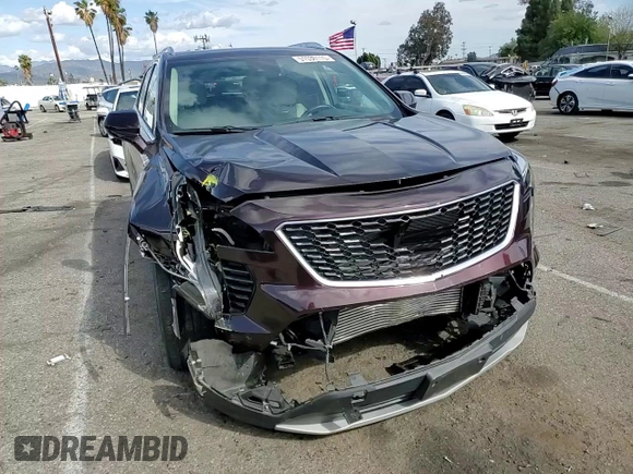 2020 Cadillac XT4 FWD Premium Luxury with VIN 1GYFZCR46LF112188, listed as a Copart auction lot 51536115 with 31,427 mi miles and Salvage title. Bid and sale history available at DreamBid. Image 12.