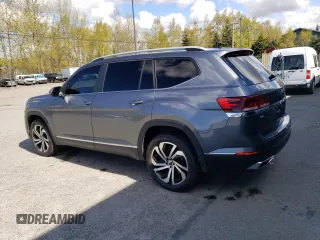 2022 Volkswagen Atlas SEL z VIN 1V2BP2CA3NC561902, wystawiony jako Copart lot #56343135 z przebiegiem 31 699 mil mil oraz Czysty tytuł • Clean title. Historia ofert i sprzedaży dostępna na DreamBid. Obrazek 2.