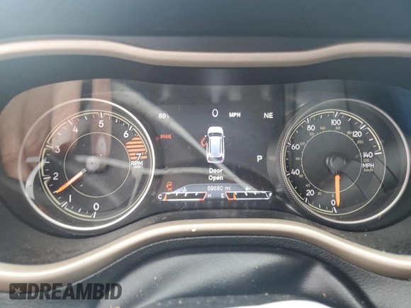 2018 Jeep Cherokee Limited z VIN 1C4PJMDB7JD600698, wystawiony jako Copart lot #50187495 z przebiegiem 59 680 mil mil oraz Szkoda całkowita • Salvage title. Historia ofert i sprzedaży dostępna na DreamBid. Obrazek 9.