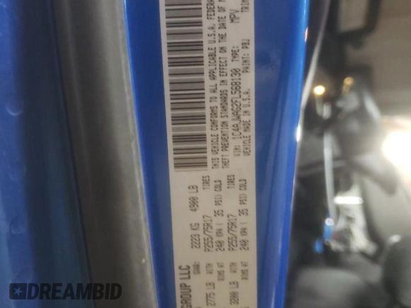 2015 Jeep Wrangler Willys Wheeler with VIN 1C4AJWAG2FL568130, listed as a Copart auction lot 80682914 with 111,686 mi miles and Salvage title. Bid and sale history available at DreamBid. Image 12.