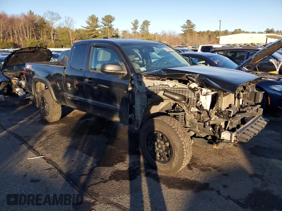 2021 Toyota Tacoma SR with VIN 3TYSX5EN9MT005100, listed as a Copart auction lot 85952424 with 85,824 mi miles and Salvage title. Bid and sale history available at DreamBid. Image 4.
