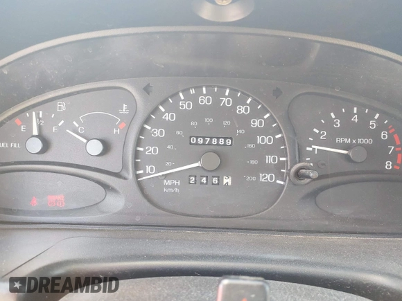 1998 Ford Escort SE z VIN 1FAFP13P3WW122027, wystawiony jako IAAI lot #42110008 z przebiegiem 97 889 mil mil oraz . Historia ofert i sprzedaży dostępna na DreamBid. Obrazek 7.