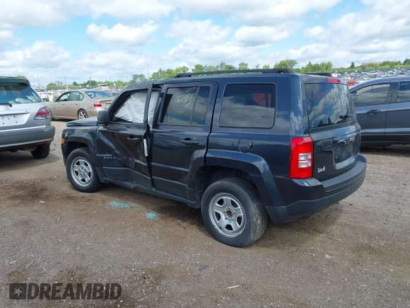2014 Jeep Patriot Sport z VIN 1C4NJPBA1ED643023, wystawiony jako IAAI lot #40076783 z przebiegiem 164 025 mil mil oraz . Historia ofert i sprzedaży dostępna na DreamBid. Obrazek 3.