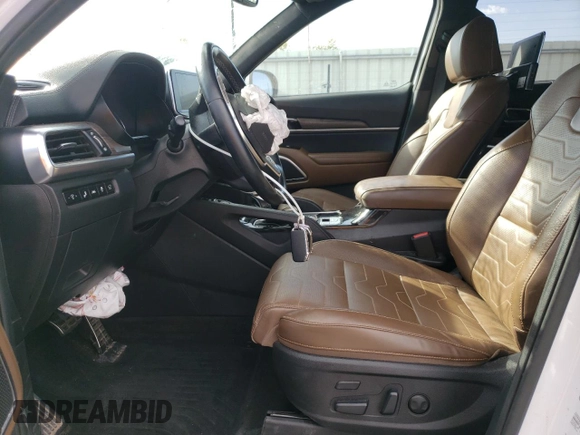 2022 Kia Telluride SX z VIN 5XYP5DHC1NG227009, wystawiony jako Copart lot #52576075 z przebiegiem 61 846 mil mil oraz Szkoda całkowita • Salvage title. Historia ofert i sprzedaży dostępna na DreamBid. Obrazek 7.