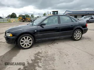 2001 Audi A4 with VIN WAUDC68D31A138398, listed as a Copart auction lot 63600565 with 224,204 mi miles and Salvage title. Bid and sale history available at DreamBid. Image 1.