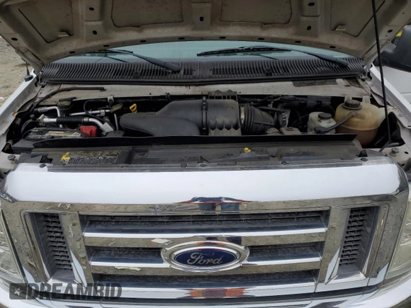 2012 Ford Econoline Passenger XL with VIN 1FBSS3BL7CDA01868, listed as a Copart auction lot 48528915 with 85,830 mi miles and Salvage Title. Bid and sale history available at DreamBid. Image 12.