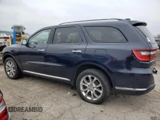 2017 Dodge Durango Citadel with VIN 1C4RDJEG8HC814558, listed as a Copart auction lot 83306564 with 103,361 mi miles and Clean Title. Bid and sale history available at carsss.com. Image 2.
