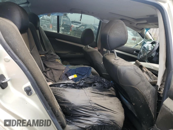 2007 Infiniti G35 Journey with VIN JNKBV61E57M723657, listed as a Copart auction lot 74450204 with Not Provided miles and Salvage Title. Bid and sale history available at DreamBid. Image 10.